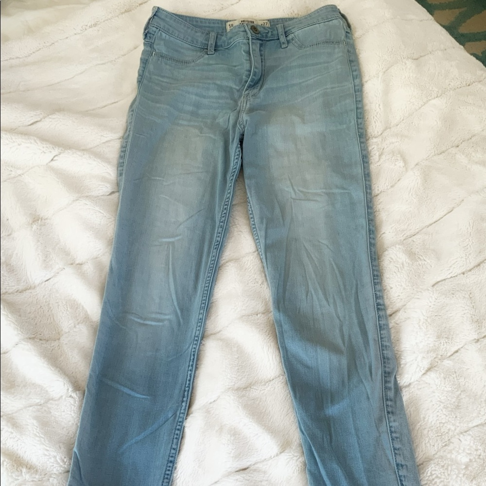 High rise jeans